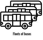 flottes de véhicule autobus