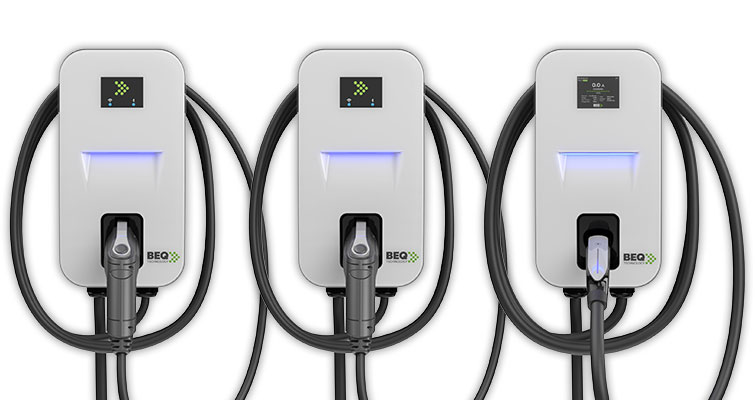 Bornes de recharge pour véhicule électrique BEQ Technology