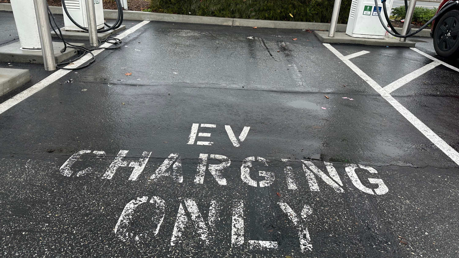 stationnement réservé pour véhicule électrique