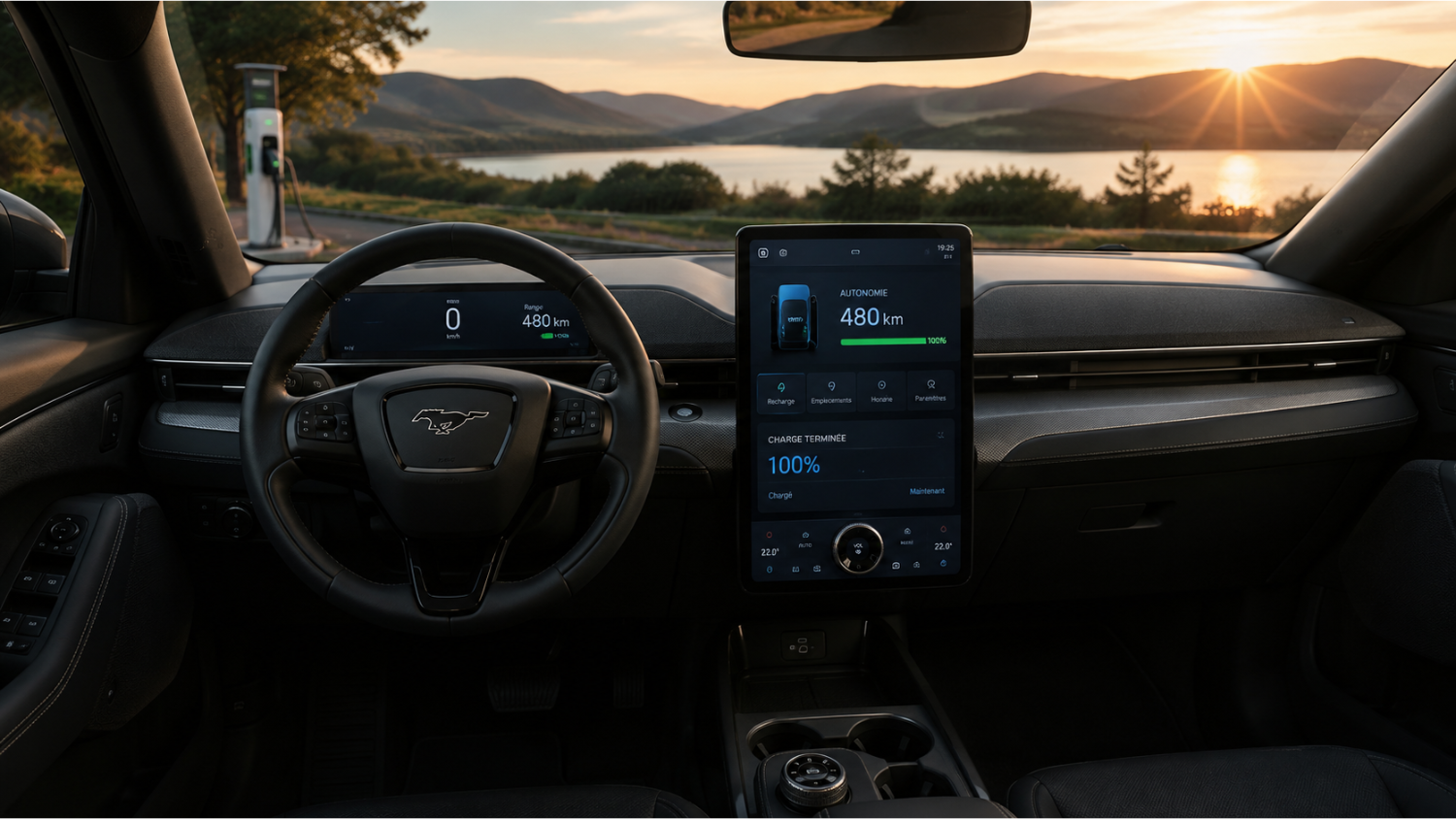 ford mach-e intérieur